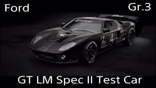 Ford GT LM Spec II Test Car Setup 2021 - Gran Turismo Sport