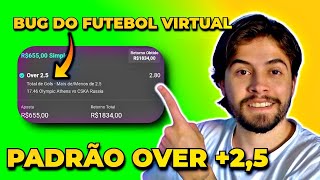 Lucrando com Futebol Virtual: Padrão Over +2,5 na Bet365