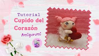 Cupido del Corazón 💌 Amigurumi Tutorial Paso a Paso a Crochet