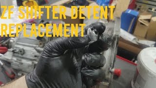 BMW ZF 320Z Shift Detent Replacement