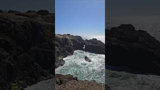 Indian Sands Inlet #oregon #travel #scenery #nature #waves #ocean #asmr