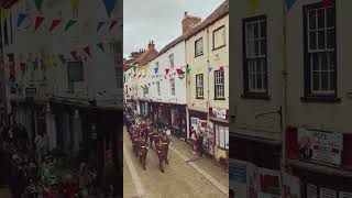 💂🏻‍♂️ Proud men & woman and a slow march, Ripon North Yorkshire June 2024 #LoveRipon 💛💙