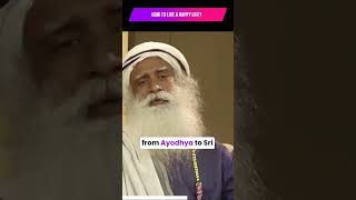 How to live a happy life #enlightement #sadhguru #meditation