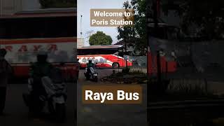 Raya Bus In Station Poris