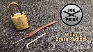 [126] Union Brass Padlock