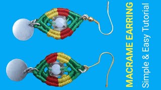 DIY Macrame Earrings | Step-by-StepTutorial