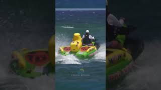 Inflatable Duck on a Jet Ski: Riding the Rough Seas of Boca Inlet