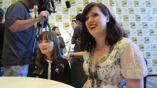 EMERGENCE Quick Shots at SDCC 2019: Allison Tolman and Alexa Swinton