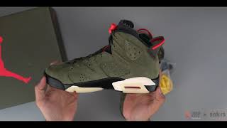 Jordan 6 Retro Travis Scott Fresh Out The Box /Yankeekicks/Snkrsden/