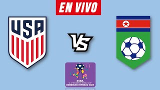 ESTADOS UNIDOS VS COREA DEL NORTE EN VIVO 🔴 COPA MUNDIAL SUB 17 FEMENINO 2024 ▶️ HORARIO Y DONDE VER