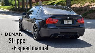 LOUD Dinan BMW E90 M3 with Becker catless X pipe | Flybys, revs, POV