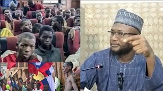 Tsokacin Sheikh Lawan Triumph kan kama ƙananan yara bayan sun daga tutar Rasha lokacin Zanga-zanga