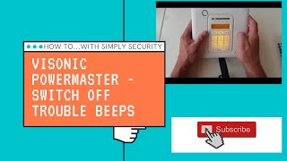 Do you have annoying beeping on you Visonic Powermaster alarm system.