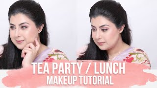 TEA PARTY MAKEUP TUTORIAL @Hudabeauty IN URDU | Faiyza Beg