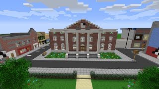 Back to the future Hill Valley 1955 Minecraft part 4