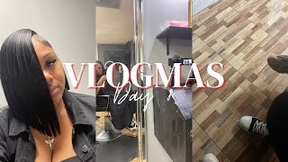 VLOGMAS DAY 8| IN MIAMI| A SYMMETRICAL BOB INSTALL BY TANN001+ friends