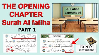 An In-Depth Grammatical Analysis of Surah Al-Fatiha