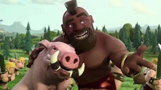 FULL HOGS ATTACK........Clash of Clans