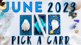 JUNE 2023 ☀️ Pick A Card Tarot Predictions 🐚 🌊(Exciting Things Coming!)☀️