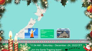 Tracking Santa LIVE - 2022 - Google Santa Tracker (PART 1/4)