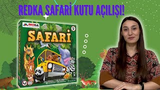 REDKA - SAFARİ NASIL OYNANIR? - AKIL OYUNU İNCELEME KUTU AÇILIŞI!