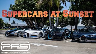 WE'RE HOSTING AN INSANE CAR SHOW - SUPERCARS AT SUNSET | PROTECTIVE FILM SOLUTIONS