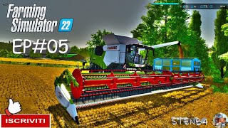 Farming Simulator 22 EP#05 SEMINE E TREBBIATURE NUOVI ORDINI map The Deutschland #fs22