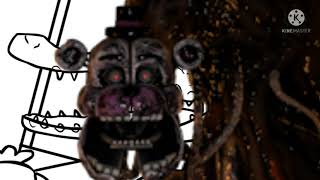 te crees fuertecito Wachin ¡PERO YO SOY MA FUERTE! versión fnaf SB