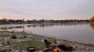 Un Rato De Pesca En Rio Crecido 🎣