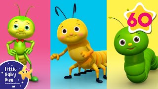 Bugs, Bugs, Bugs, Bugs | Nursery Rhymes and Kids Songs | Little Baby Bum | Animal for Kids