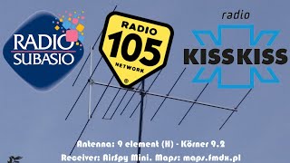 Subasio/105/Kiss Kiss via Sporadic E. 18.07.2021