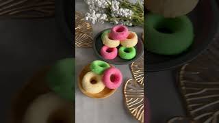 Steamed cake mini donut