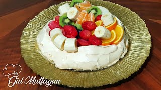 PAVLOVA VE PASTACI KREMASI ile NEFİS Bir TARİF/Beze kek pavlova nasıl yapılır ?@Hunggapgiay929