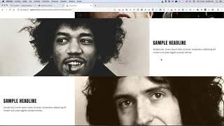 DemoTour - Plantilla para sitio web revista online ArtistasMusica002 #lgallp