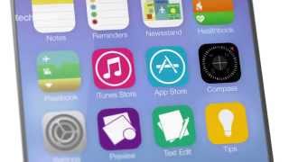 Концепт iPhone 6 с iOS 8