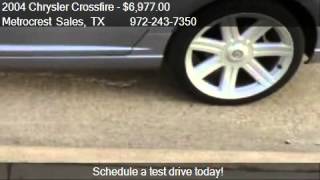 2004 Chrysler Crossfire Limited for sale in Farmers Branch,