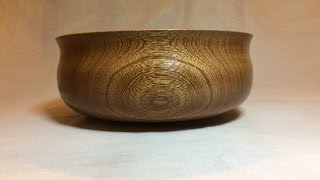 Wood turning - Lets turn a West African Sapele bowl (Beautiful grains)