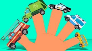 Street Vehicles | Finger Family Song | Nursery Rhyme | Kids Video