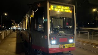 San Francisco MUNI 2001 Breda LRV3 1515 on route K Ingleside