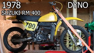 1978 Suzuki RM 400 vs 2015 KTM EXC 300 on DYNO