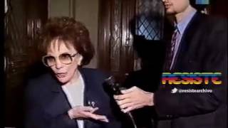 Irma Roy en CQC 1995 | Resiste un archivo