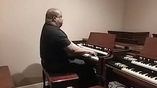 Kenny Hicks sr. trying out a B3 he purchased from organguru.com