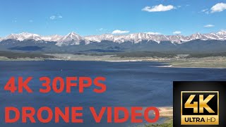 4K Drone Video Beautiful Colorado Mountains