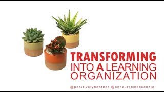 Transforming into a Learning Organization