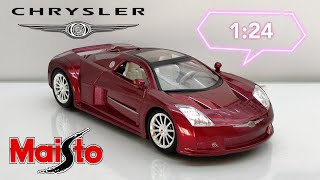 Обзор модели Chrysler ME Four - Twelve Concept 1:24 Maisto