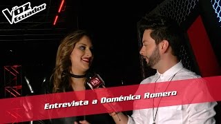 Entrevista a Doménica Romero - Batallas - T2 - La Voz Ecuador