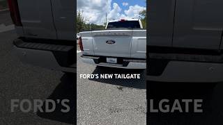 2024 F-150 PLATINUM NEW TAILGATE DO YOU LIKE IT OR NOT ❓#shortvideo #automobile #ford #pickup