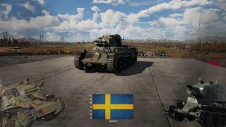 Low Rank Swedish Tanks | WAR THUNDER |