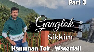 Gangtok Sikkim Hanuman Tok Waterfall Highest View Point Traffic Jam Beautiful Hill Roads Of Gangtok