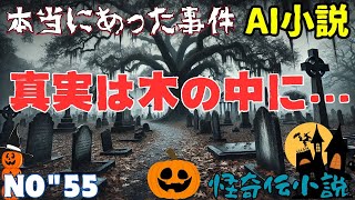 「真実は木の中に…」本当にあった怖い話を忠実に小説化❗️ #ai小説 #怖い話 #都市伝説